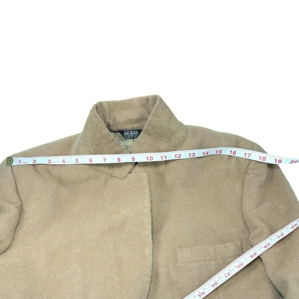 Bill Blass Tan‎ Camel Hair Blazer Sport Coat Jacket Vintage Old Money Preppy